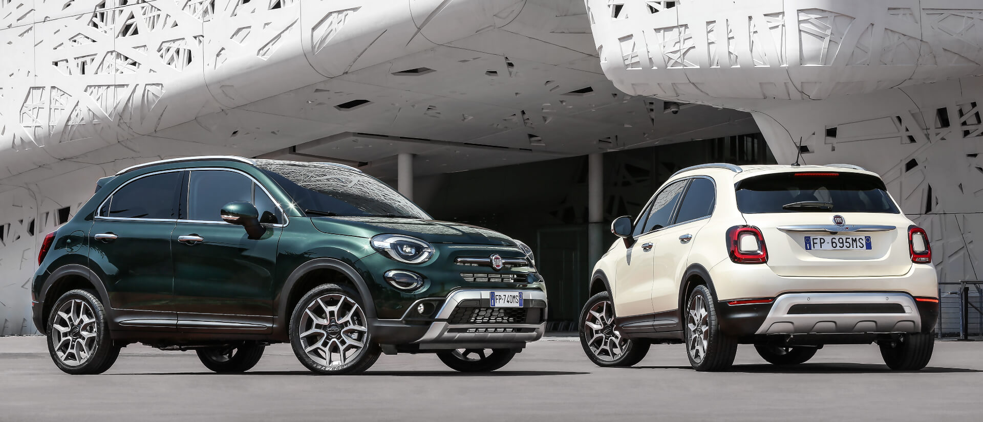 Fiat 500x store exterior accessories